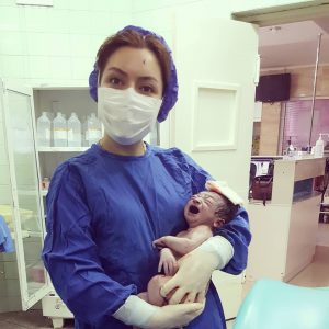 زایمان طبیعی، خانم ۲۹ساله