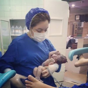 زایمان طبیعی، خانم ۲۹ساله