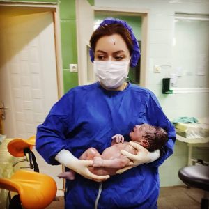 زایمان طبیعی، خانم ۲۹ساله