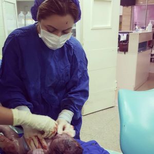 زایمان طبیعی، خانم ۲۹ساله