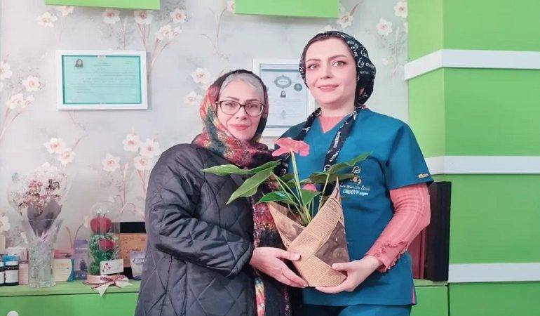 دیدار با خانم دکتر وهاب زاده عزیز و دوست داشتنی