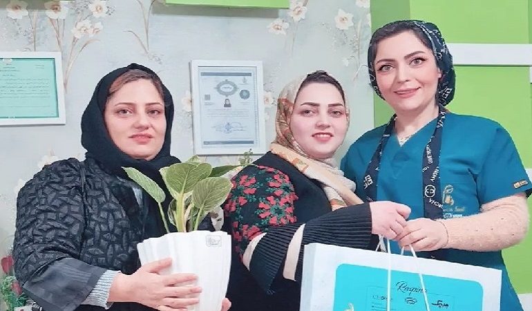 رضایت از سزارین خانم جمالی و دیدار با خواهر عزیزشون