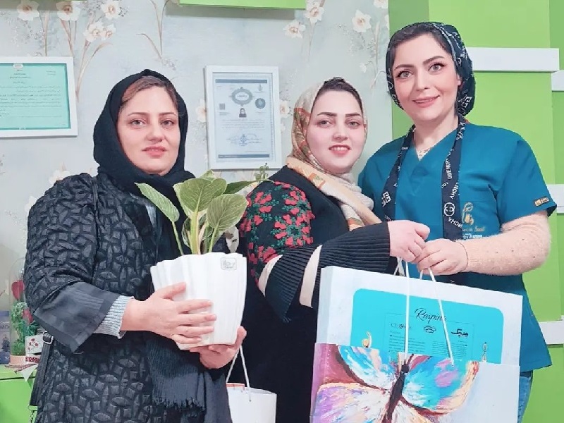 متخصص زنان بجنورد |  رضایت از سزارین خانم جمالی 