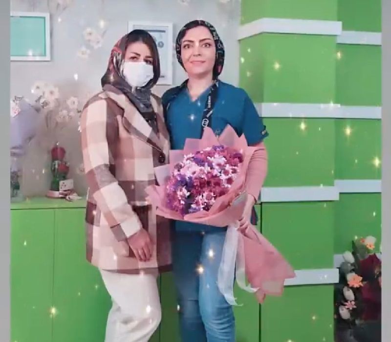 متخصص زنان بجنورد | 
 دیدار با خانم ضمیرانی و رضایت از درمان 