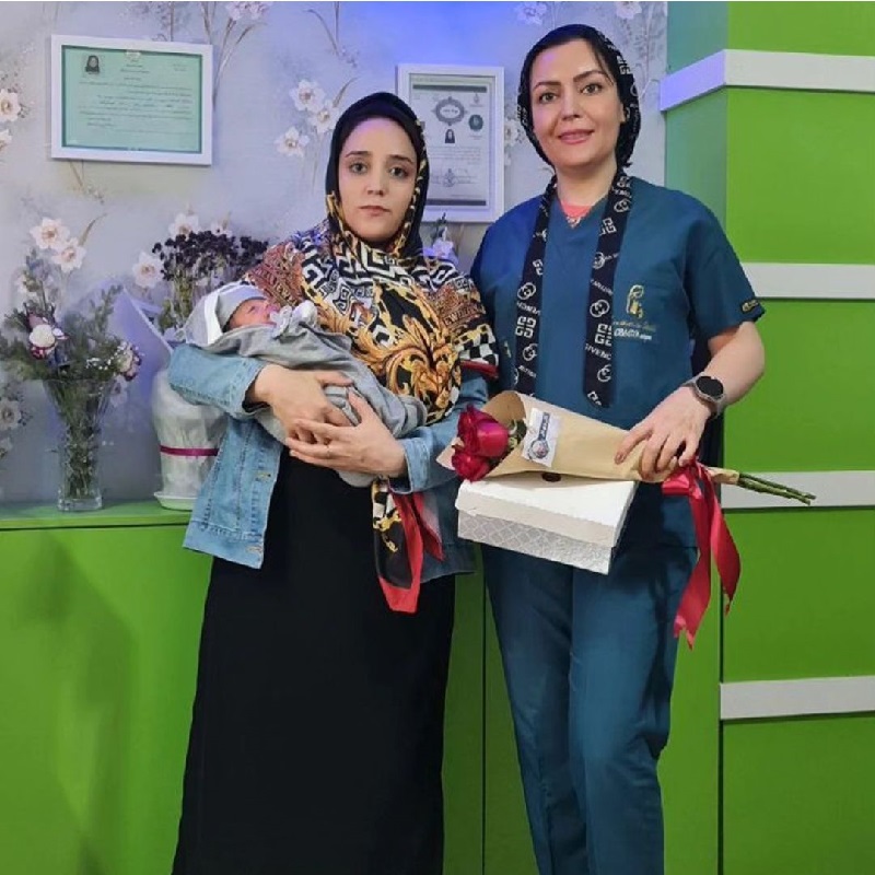 متخصص زنان بجنورد | دیدار با خانم پرویزی و آریتا جان